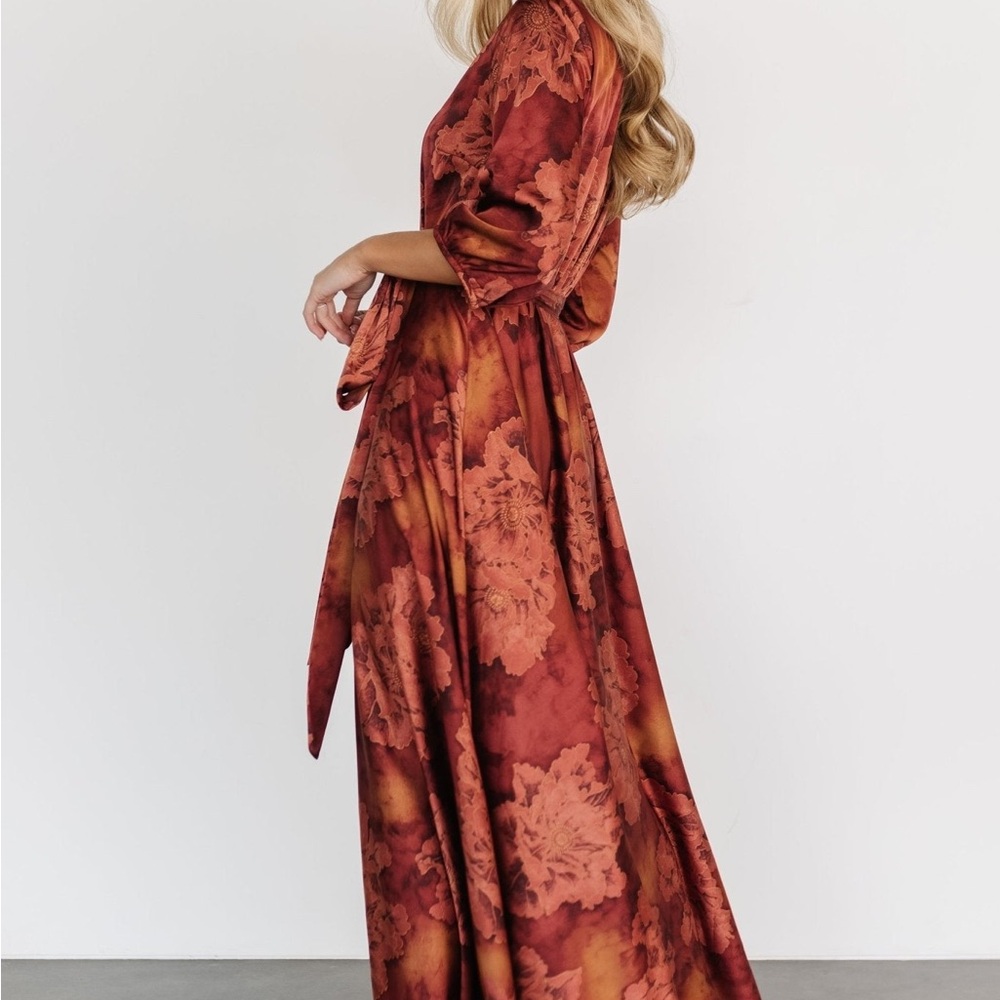 Baltic Born Paula Satin Maxi Dress